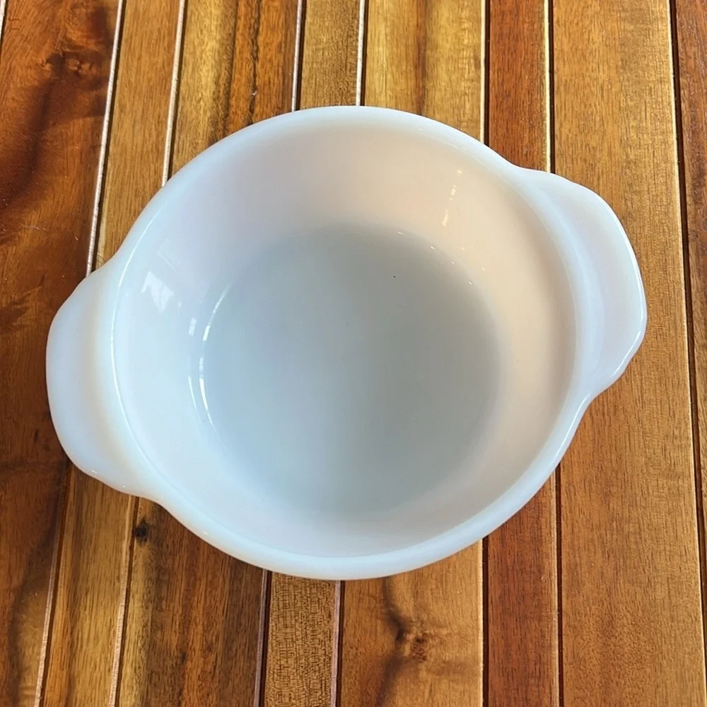Fire King Peach Lustre 1 PT and 3 QT​